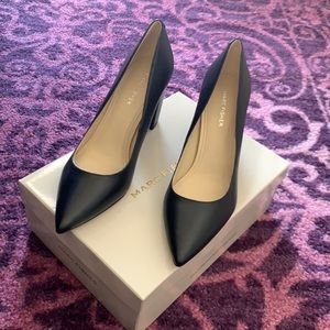 Marc Fisher Black Block Heel Pumps